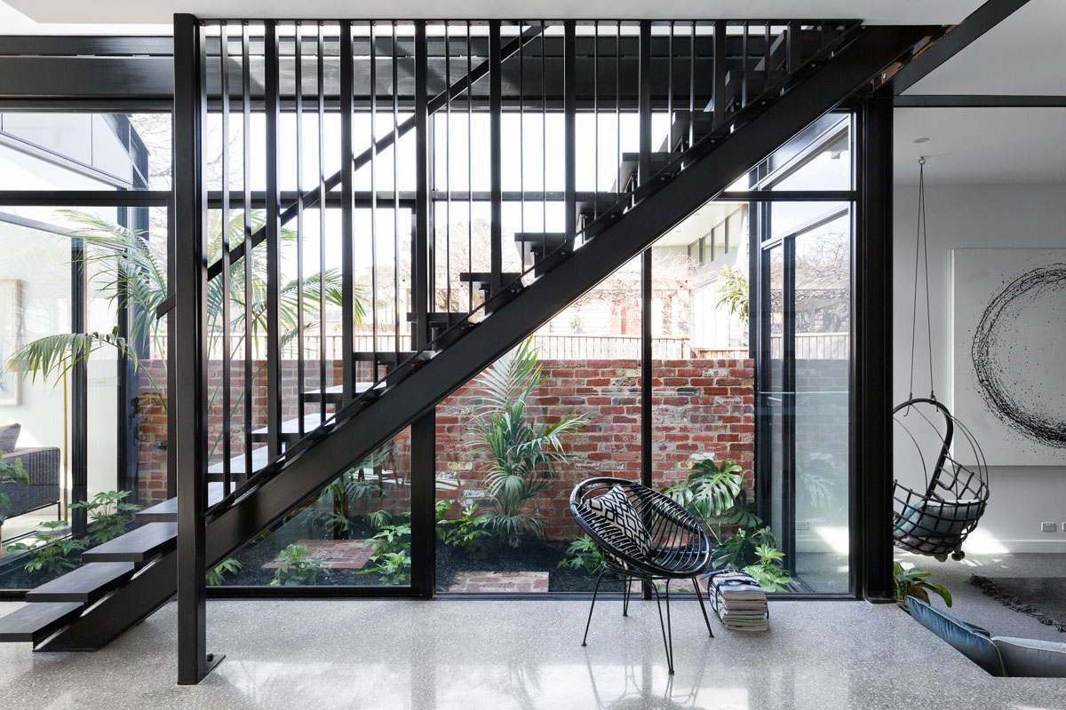 LoE i89. Northcote residential staircase. Photography by Aspect 11