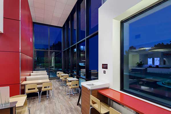 Suntuitive. Wendys internal at night